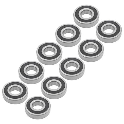 Solid Spare 10Pcs 6306-2RS Deep Groove Ball Bearings 30mm Inner Dia 72mm OD 19mm Bore Sealed