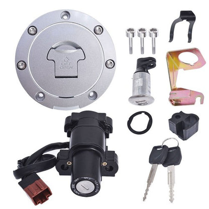 Solid Spare FOR Honda CBR 600RR 1000RR 2007-2014 Ignition Switch Fuel Gas Cap Seat Lock Key