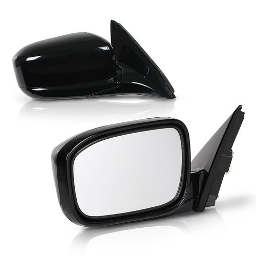 Solid Spare Fit For 03-07 Honda Accord Manual Folding Power Mirror Driver & Passenger