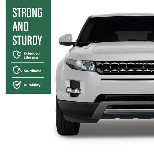 Solid Spare Front Bumper Lower Air Deflector Fit For 2011-2019 Land Rover Range Rover Evoque