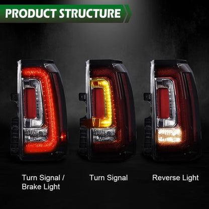 Solid Spare Right Passenger Tail Light Fit For GMC Yukon XL 2015-2020 Rear Brake Stop Lamp