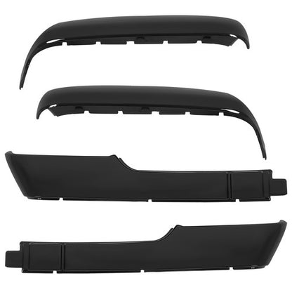 Solid Spare For Chevy Silverado GMC Sierra HD 2500 3500 2020-2023 24 Side Mirror Cover Caps