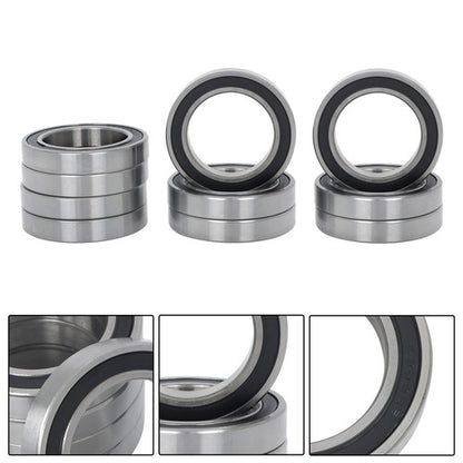 Solid Spare 10Pcs 6909-2RS Bearings 45×68×12mm Double Rubber Seals Deep Groove Ball Bearing