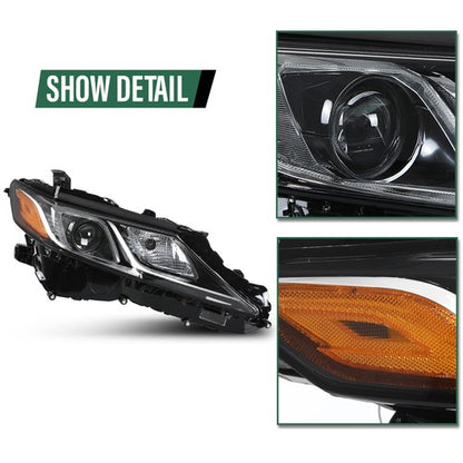 Solid Spare Fit For 2018 -2022 Toyota Camry LE SE Passenger Side Headlamp Headlight Right