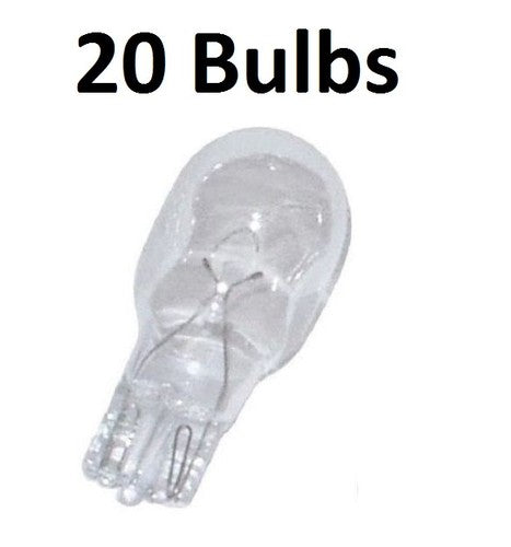 Solid Spare 11 Watt Wedge Bulb for Malibu Replacement Lights - 20 Pack - New