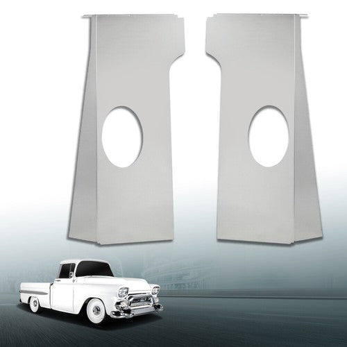 Solid Spare Fit For 1955-1959 Chevy/GMC Big Window Cab Corner 6x9 Speaker Brackets Pair
