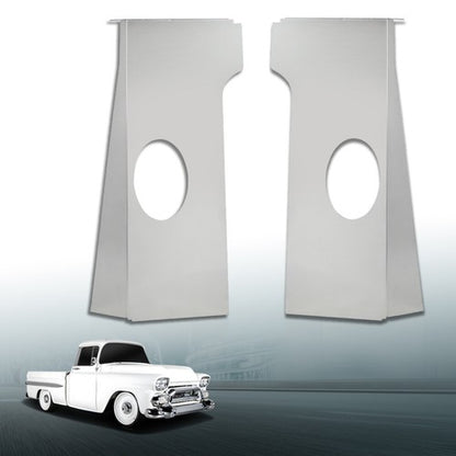 Solid Spare Fit For 1955-1959 Chevy/GMC Big Window Cab Corner 6x9 Speaker Brackets Pair