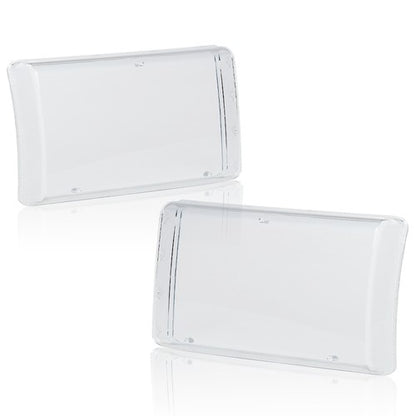 Solid Spare Fit For 1994-2002 Dodge Ram 1500 2500 3500 Clear Headlight Replacement Lens
