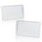 Solid Spare Fit For 1994-2002 Dodge Ram 1500 2500 3500 Clear Headlight Replacement Lens