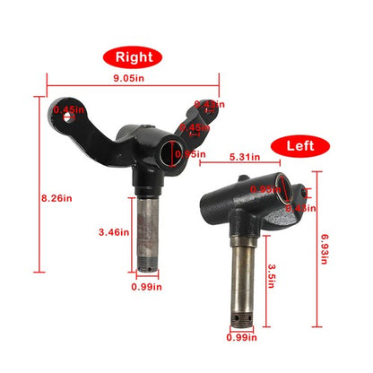 Solid Spare Spindle Assembly For E-Z-GO TXT Gas/Electric Golf Cart 70673-G02 70942-G02 2001+