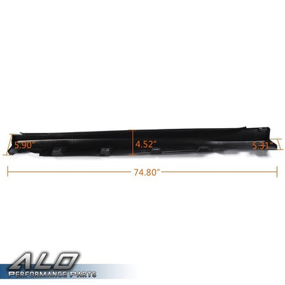Solid Spare Fit For 2012-2016 Ford Focus Exterior Rocker Panel Molding Trim -Right