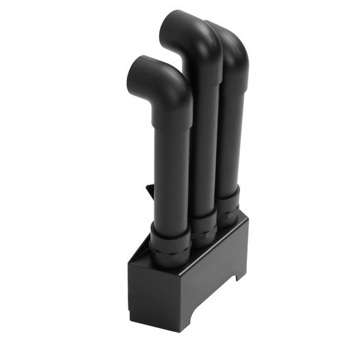 Solid Spare SNORKEL KIT For Kawasaki Teryx 750 2 Seater 2008 Black Plastic High Quality