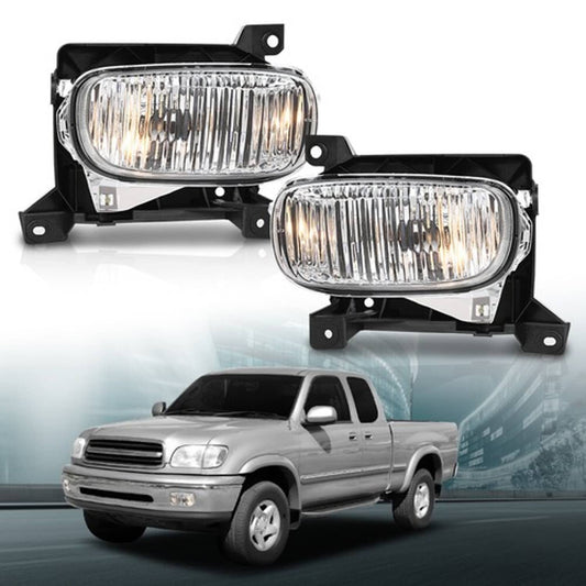 Solid Spare Fit For 00-06 Toyota Tundra Front Bumper Fog Lights Driving Lamps w/ Bulbs