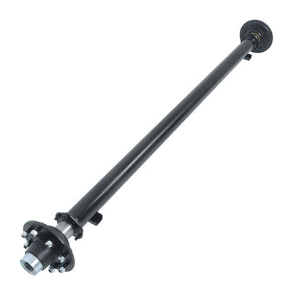 Solid Spare 7000 lbs 7K TK Trailer Axle Idler 8 lug Boat Trailer Cargo Dump RV Utility Axle