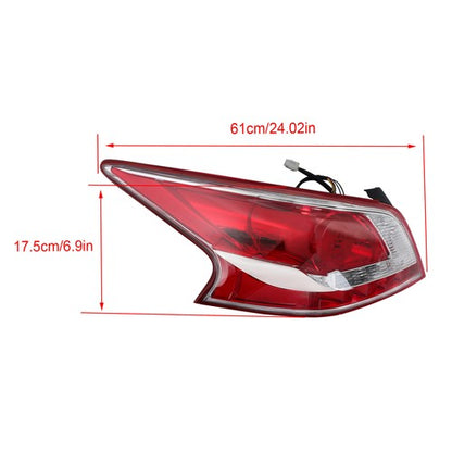 Solid Spare For Nissan Altima 2013 Series Left Driver Side Tail Light Brake Lamp Red Rear