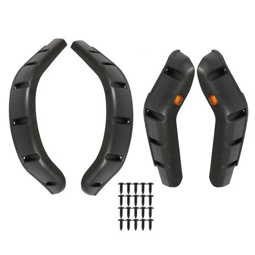 Solid Spare For Club Car DS Fender Flares W/ Self Taping Screws Front Rear 1993+ Golf Carts