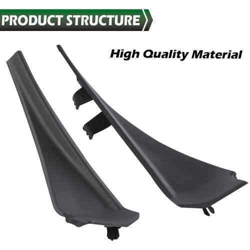 Solid Spare Front Windshield Window Wiper Cowl Cover Panel Fit For 2014-2020 Nissan Rogue