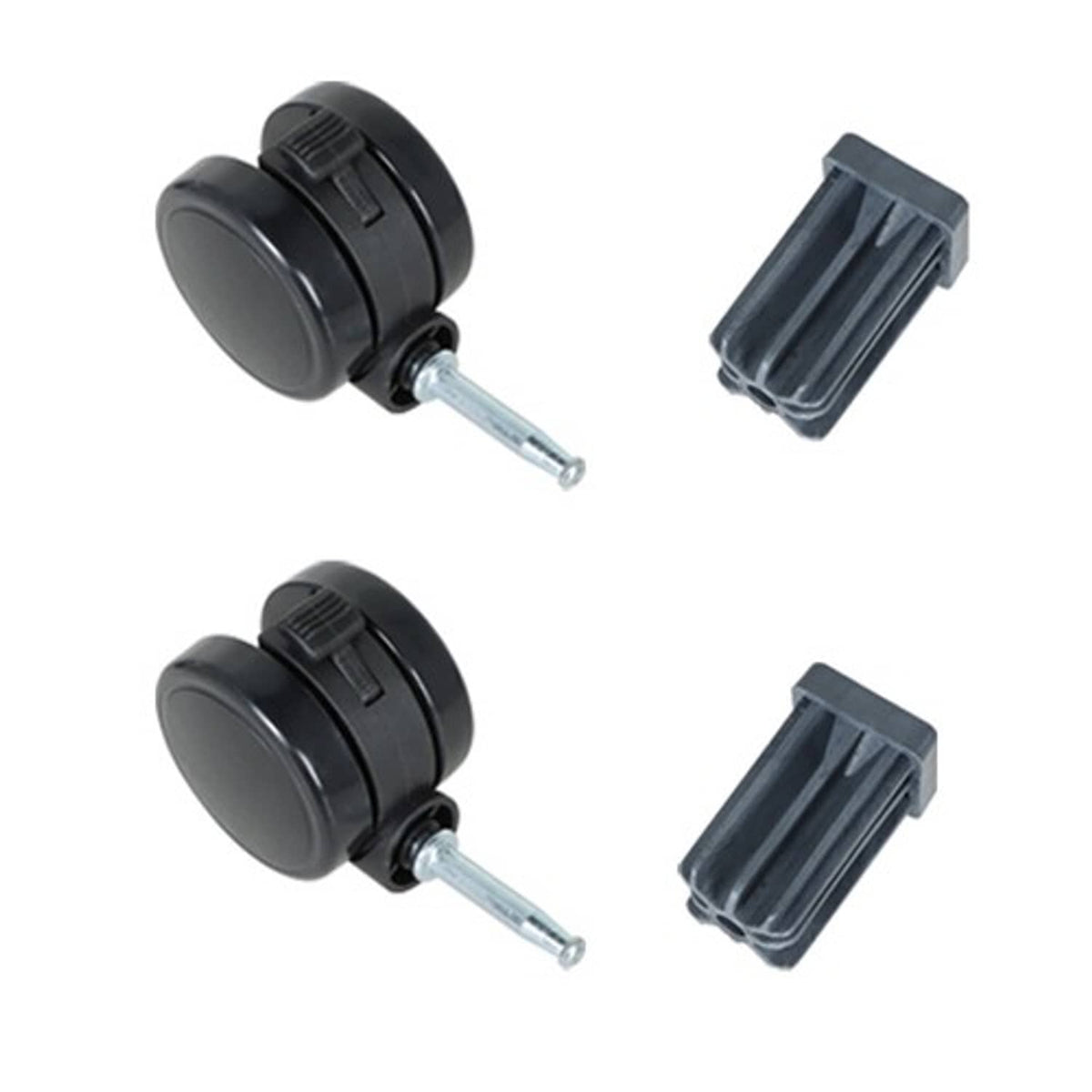 Solid Spare For Weber Spirit Series Caster Wheel 2pc For Weber Summit Gas Grills