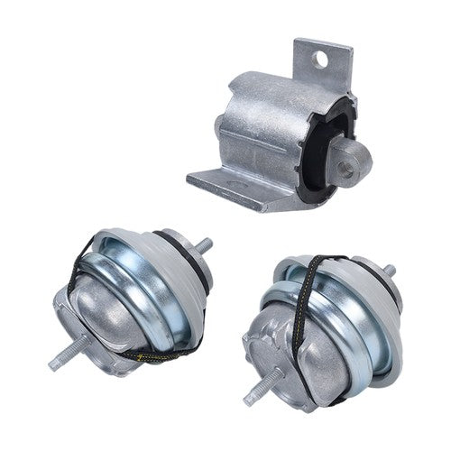 3PCS For Jaguar XF XJ Transmission & Engine Motor Mount 3.0 V6 RWD C2D16622