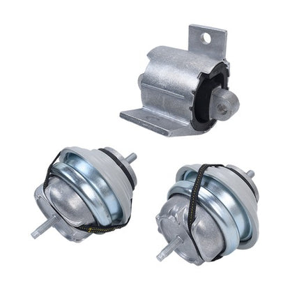 3PCS For Jaguar XF XJ Transmission & Engine Motor Mount 3.0 V6 RWD C2D16622