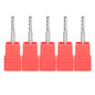 Solid Spare 5 PCS 3/32" 4 Flute 1-1/2" Overall Length 3/8" LOC Carbide End Mill