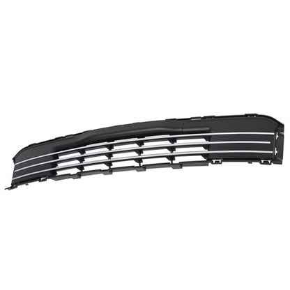 For Ford Flex 2013-2019 Front Bumper Lower Grille Black w/Chrome Trim FO1036151