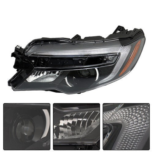 Solid Spare Headlight Assy For Honda Pilot LX 2016-2018/ Ridgeline 17-20 Halogen Driver Side