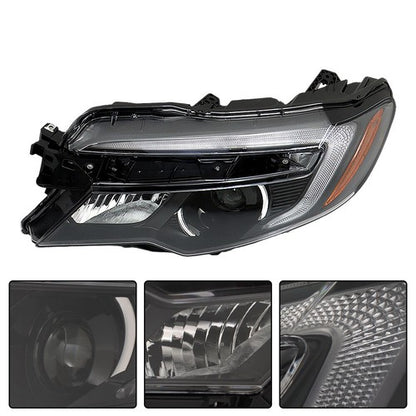 Solid Spare Headlight Assy For Honda Pilot LX 2016-2018/ Ridgeline 17-20 Halogen Driver Side