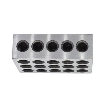 Solid Spare 5 MATCHED PAIRS PRECISION 1-2-3 BLOCKS 23 HOLES MACHINIST 123 .0002"