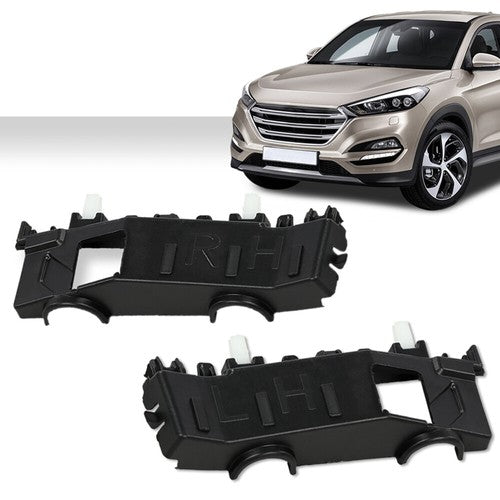 Solid Spare Fit For 2016-2021 Hyundai Tucson Front Bumper Cover Retainer Left+Right