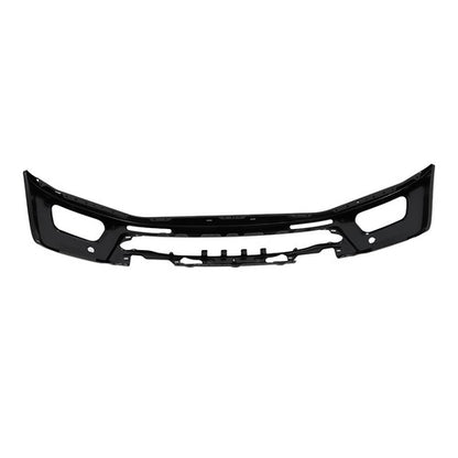 Solid Spare For Ford Ranger 2019-2023 Replacement Black Steel Front Bumper With Sensor Holes