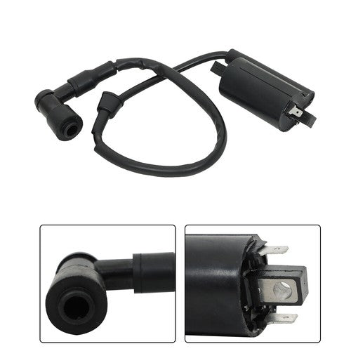 Solid Spare For 1988-2004 Kawasaki Bayou 300 KLF300B Ignition Coil CDI Spark Plug Kit