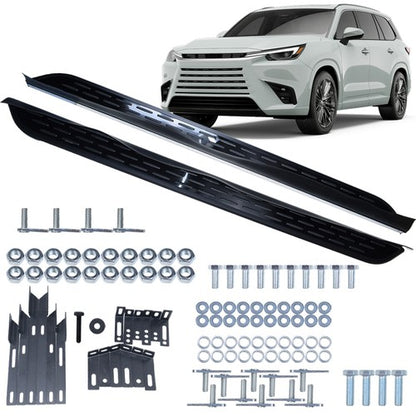 Fits for Lexus TX 350 500h 550h+ 2024 2025 2026 Running Boards Side Step Pedals