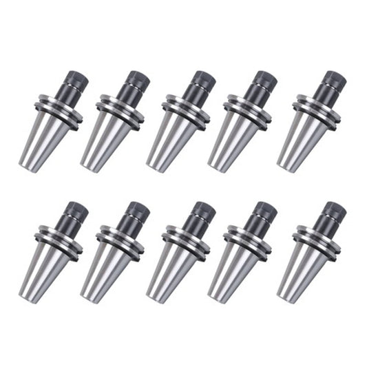 Solid Spare Collet Chuck 70mm 2.76" G2.5 20000RPM CNC Milling Tool 10× CAT40-ER16