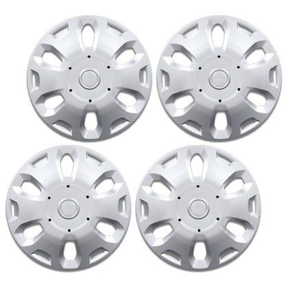 Solid Spare Fit For 2010 2011-2013 Ford Transit Connect Van 15" Wheel Covers Hub Caps 4pcs