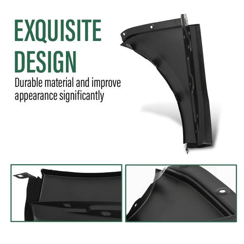 Solid Spare Aluminium Front Right Side Fender Fit For 2014-2023 Porsche Macan 95B821102DYGRV