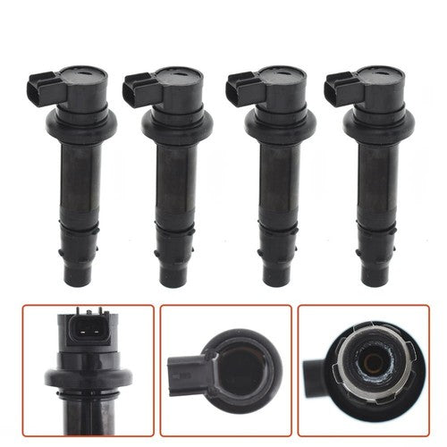 Solid Spare Fits For Yamaha MT-07 R6 RJ15 Bj YZF R1FZ8 F6T558 Set of 4 Ignition Coils