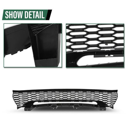 Solid Spare New Fit For 2020-2022 Dodge Charger 68422116AC Front Bumper Upper Grille Grill