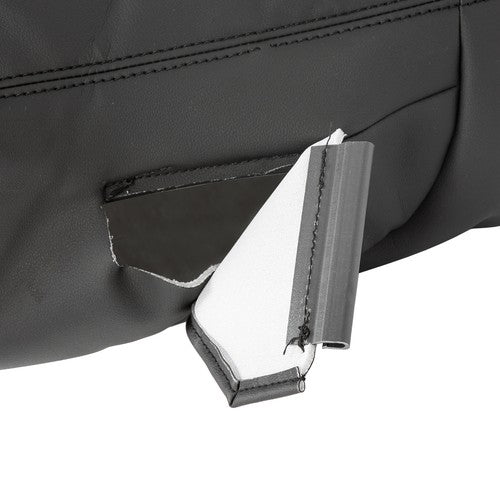 Solid Spare Console Jump Leather Armrest Cover For 2007-2014 Chevy Silverado 1500 2500 3500