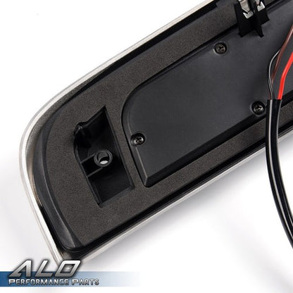 Solid Spare LED Third Brake Light Cargo Lamp Chrome Fit For 14-18 Chevy Silverado GMC Sierra