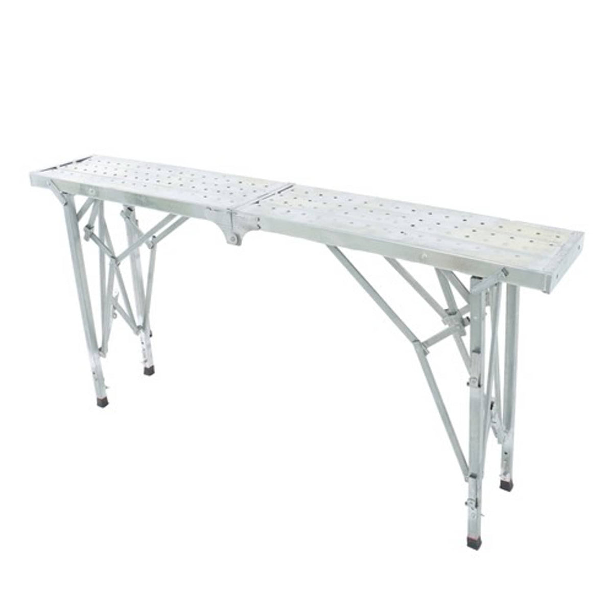 Solid Spare Portable 1.8m Folding Scaffolding Platform Work Bench Scaffold Step Ladder