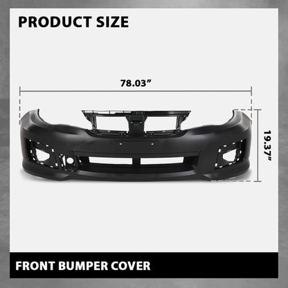 Solid Spare Front Bumper Cover Fascia Fit For 2011-2014 Subaru Impreza WRX Models 57704FG113