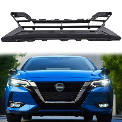 For 20-23 Nissan Sentra S SR SV Black Front Lower Bumper Cover Grille NI1036113