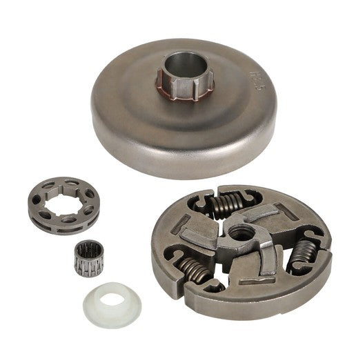 Solid Spare 3/8"-7 Clutch Drum Rim Sprocket Kit Fit For Husqvarna 355 359 357XP EPA Chainsaw