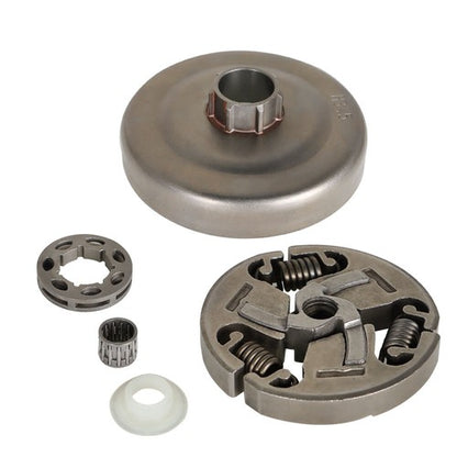 Solid Spare 3/8"-7 Clutch Drum Rim Sprocket Kit Fit For Husqvarna 355 359 357XP EPA Chainsaw