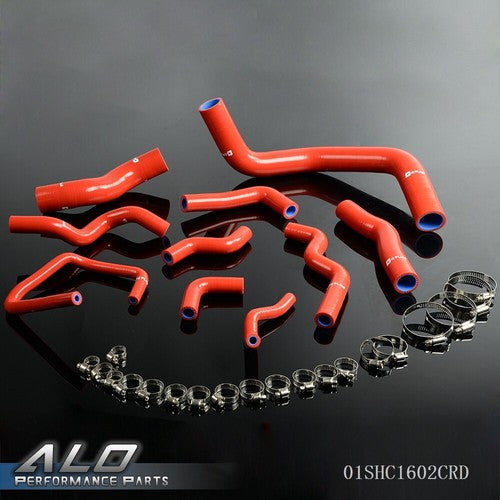 Solid Spare Silicone Radiator Hose Red Fit For Nissan Silvia 200SX 240SX S13S14/S15 SR20DET