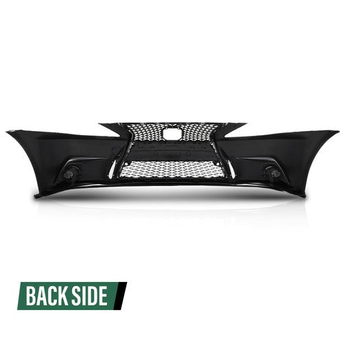 Solid Spare Front Bumper Body Conversion To 14+ F-Sport Fit For 06-13 Lexus IS250 IS350