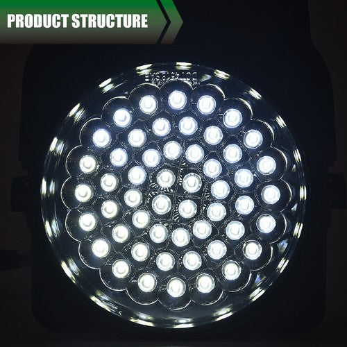 Solid Spare Fit For 2003-2006 GMC Sierra 1500/2500/3500 Smoked Lens Full LED Fog Lights
