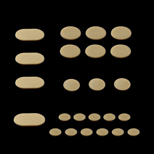 Solid Spare 24Pcs Blend Door Foam Fix Fit For 1992-2005 VW Golf Jetta Beetle Passat Beige US