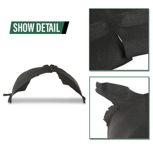 Solid Spare Front Inner Fender Liner Splash Shield Left Fit For 2019-2024 Chevrolet Blazer